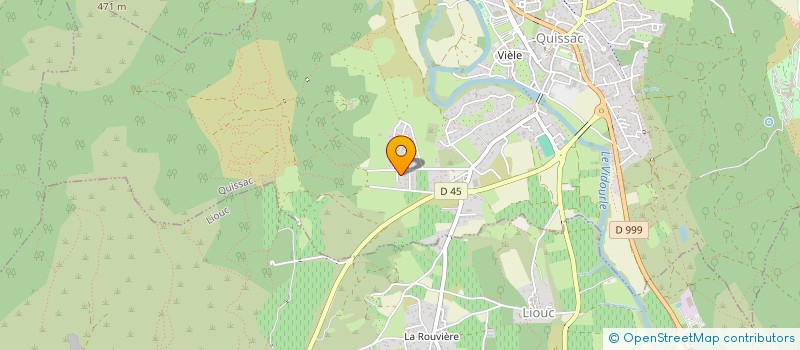 localisation de l'entreprise FEDYM  QUISSAC