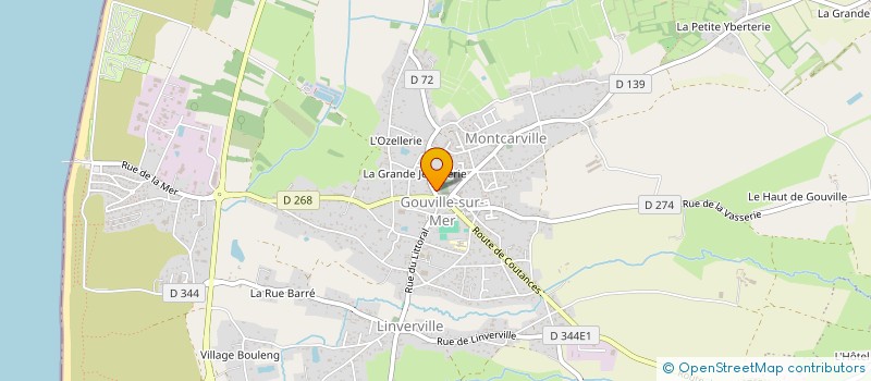 localisation de l'entreprise FEE  GOUVILLE-SUR-MER