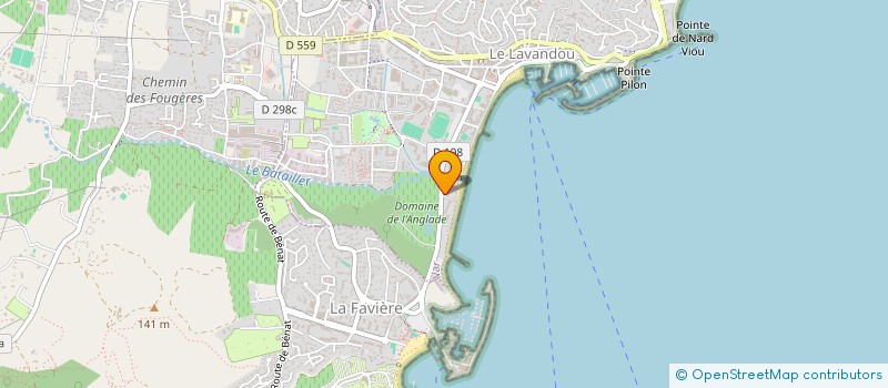 localisation de l'entreprise FEE DES ILES à LE LAVANDOU