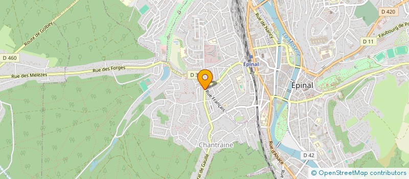 localisation de l'entreprise FEE DES ONGLES à EPINAL