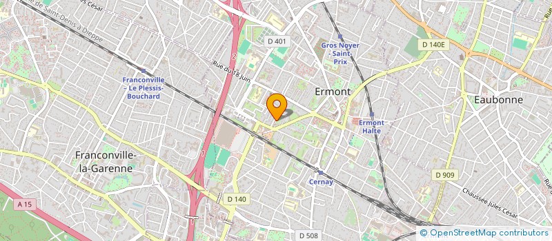 localisation de l'entreprise FEE LES REVER  ERMONT