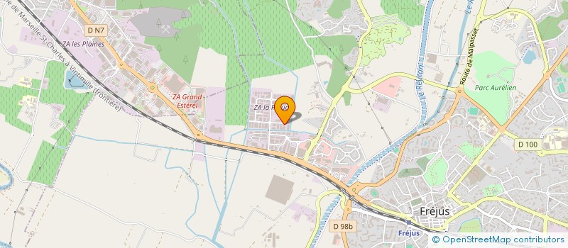 localisation de l'entreprise FEE MAGIQUE NETTOYAGE à FREJUS