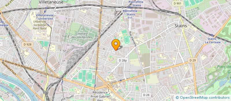 localisation de l'entreprise FEE MAIN à PIERREFITTE-SUR-SEINE