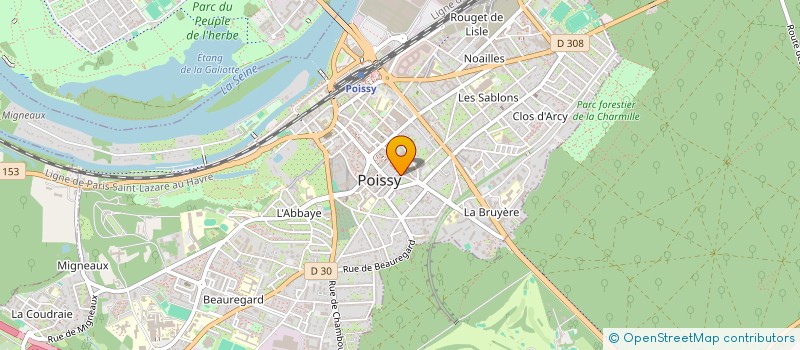 localisation de l'entreprise FEE MAMA  POISSY