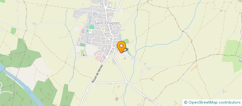 localisation de l'entreprise FEE NOUS BELLES  SAINT-CHAPTES