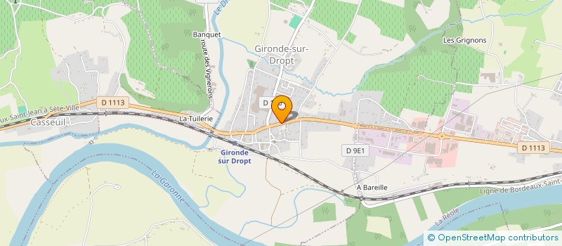 localisation de l'entreprise FEE TAVY  GIRONDE-SUR-DROPT