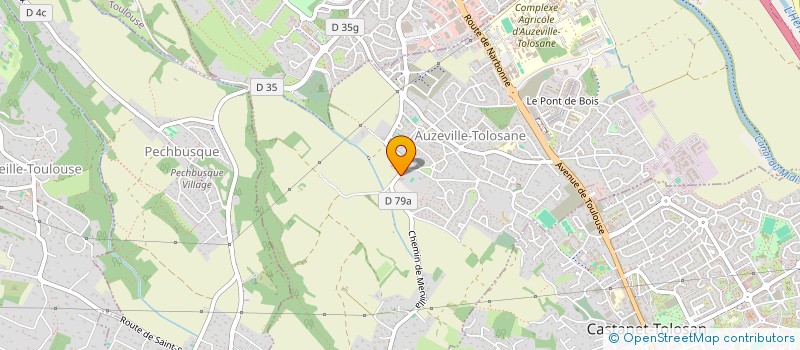 localisation de l'entreprise FEE UN VOEU  AUZEVILLE-TOLOSANE