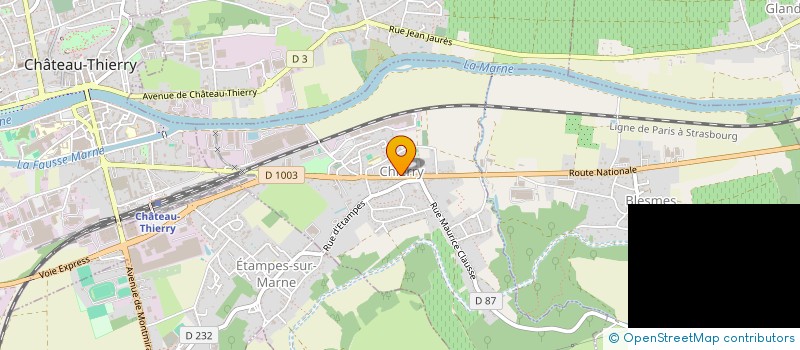 localisation de l'entreprise FEEBY  CHIERRY