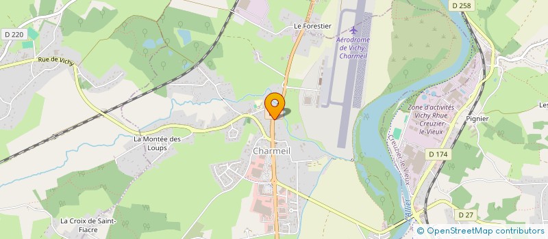 localisation de l'entreprise FEED  CHARMEIL