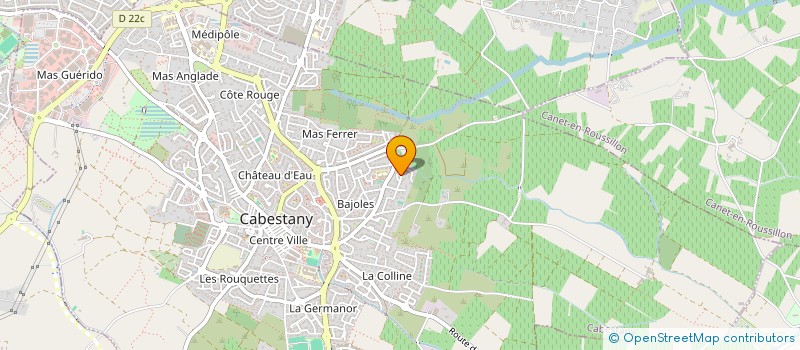 localisation de l'entreprise FEED EASY INVEST  CABESTANY