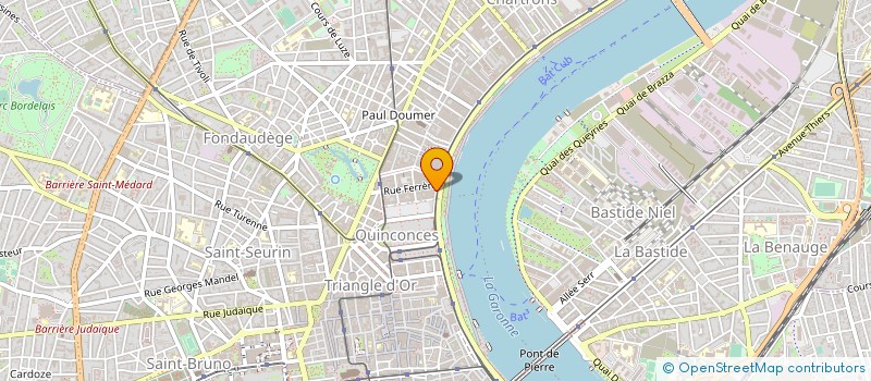 localisation de l'entreprise FEED MANAGER à BORDEAUX