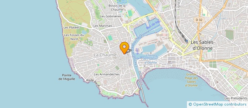 localisation de l'entreprise FEED SERVICES à LES SABLES-D'OLONNE