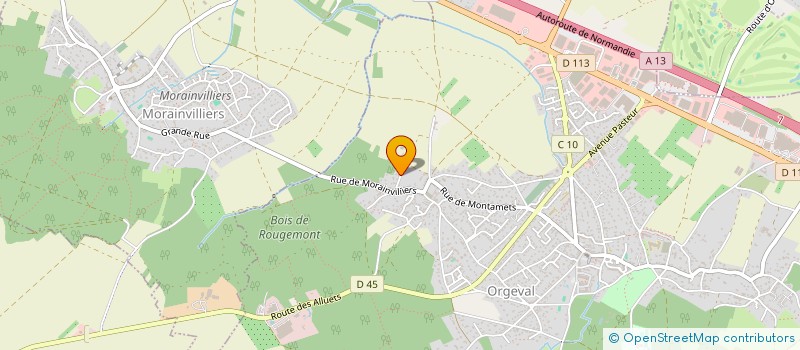 localisation de l'entreprise FEED YOUR HEAD  ORGEVAL