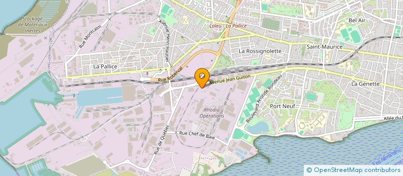 localisation de l'entreprise FEEDAE  LA ROCHELLE