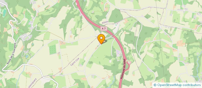 localisation de l'entreprise FEEDAGRI  SAINT-UZE