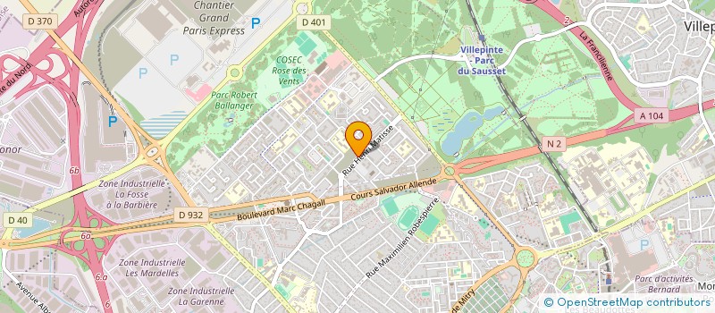 localisation de l'entreprise FEEDBACK 3.0 à AULNAY-SOUS-BOIS