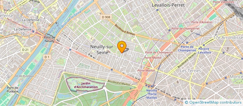 localisation de l'entreprise FEEDBACK à NEUILLY-SUR-SEINE