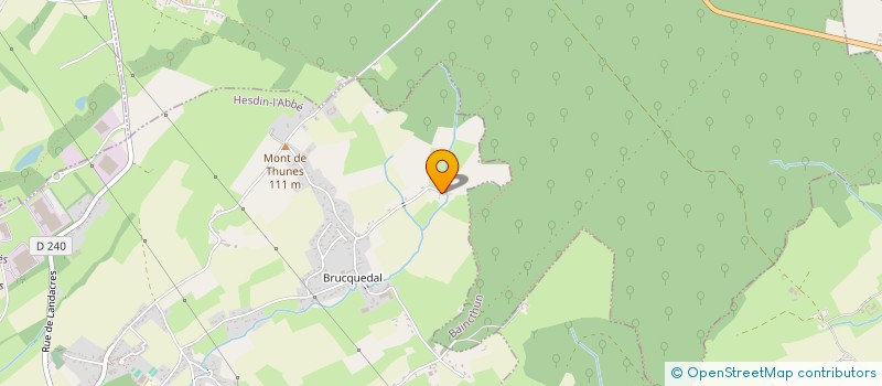 localisation de l'entreprise FEEDBACK FC MUSIC PUBLISHING  HESDIN-L'ABBE