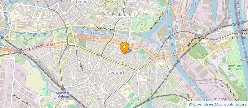 localisation de l'entreprise FEEDERING à STRASBOURG