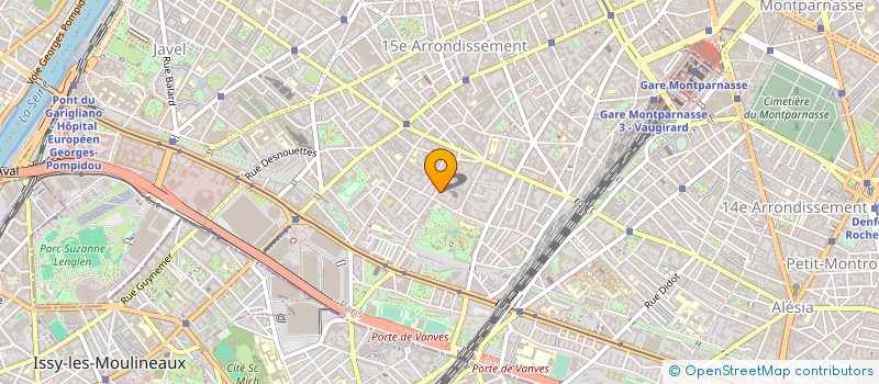 localisation de l'entreprise FEEDEX FRANCE à PARIS