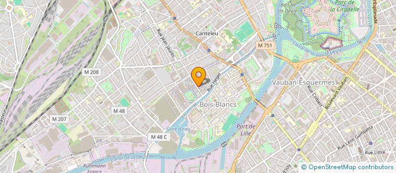 localisation de l'entreprise FEEDIN' GREEN à LILLE