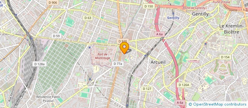 localisation de l'entreprise FEEDTHESOCIAL  ARCUEIL