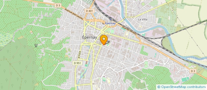 localisation de l'entreprise FEEL AT HOME  EPERNAY