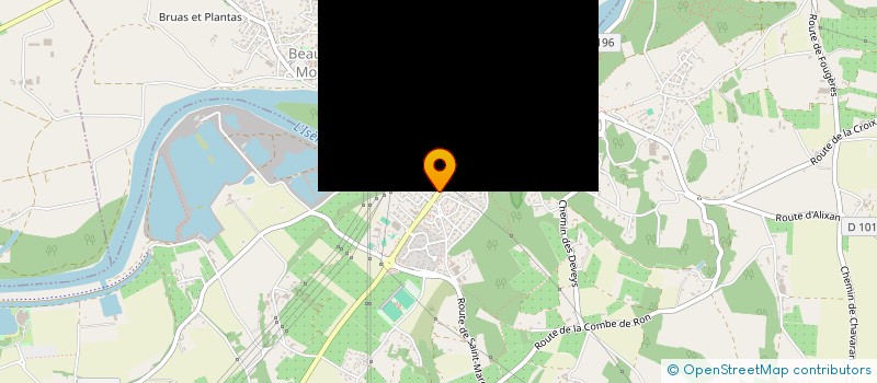 localisation de l'entreprise FEEL BIKE  CHATEAUNEUF-SUR-ISERE