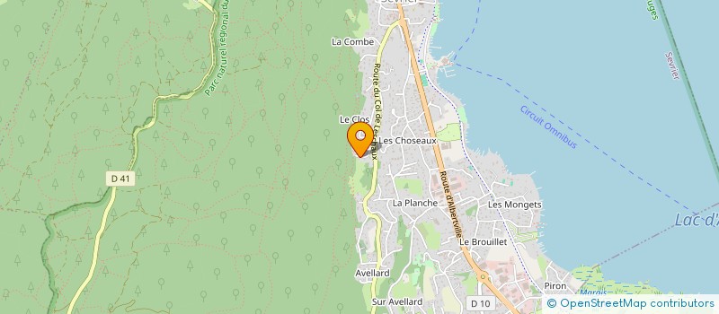 localisation de l'entreprise FEEL CONCEPT à SEVRIER