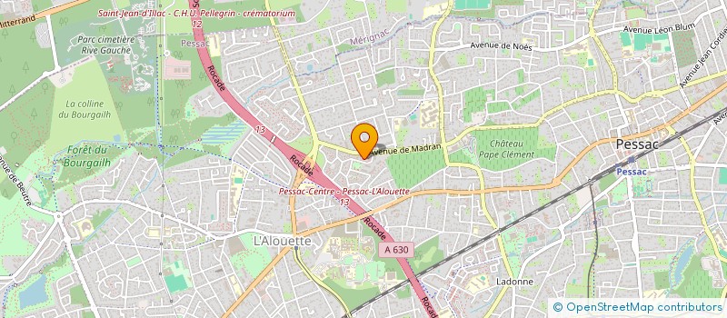 localisation de l'entreprise FEEL FIT DEVELOPPEMENT à PESSAC