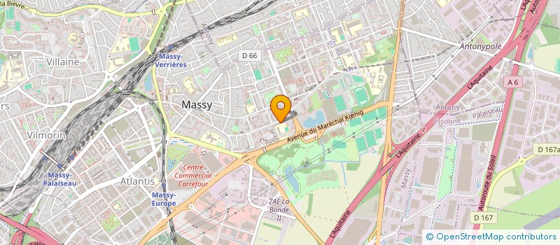 localisation de l'entreprise FEEL GOOD à MASSY