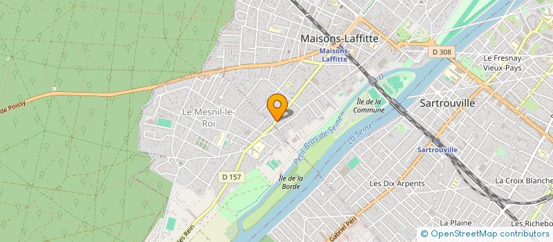 localisation de l'entreprise FEEL GOOD à MAISONS-LAFFITTE