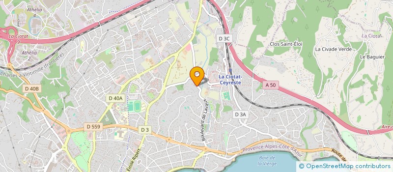 localisation de l'entreprise FEEL GOOD  LA CIOTAT