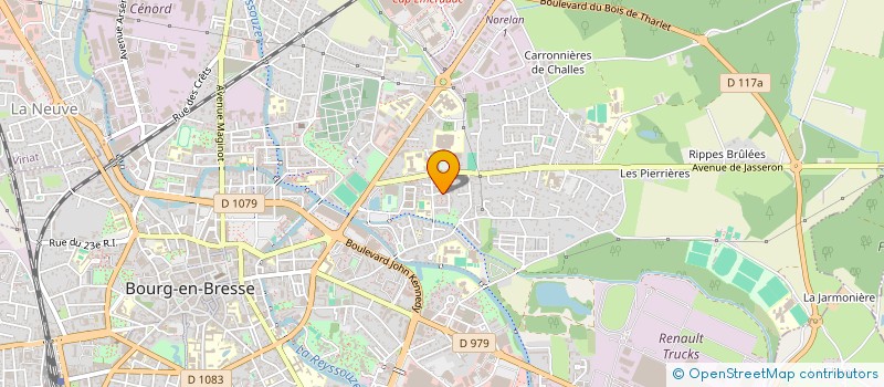 localisation de l'entreprise FEEL GOOD ASSOCIATION  BOURG-EN-BRESSE