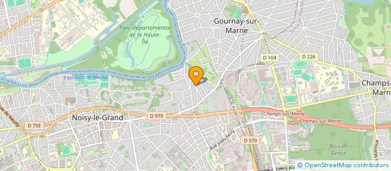 localisation de l'entreprise FEEL GOOD CORPS & ESPRIT  NOISY-LE-GRAND