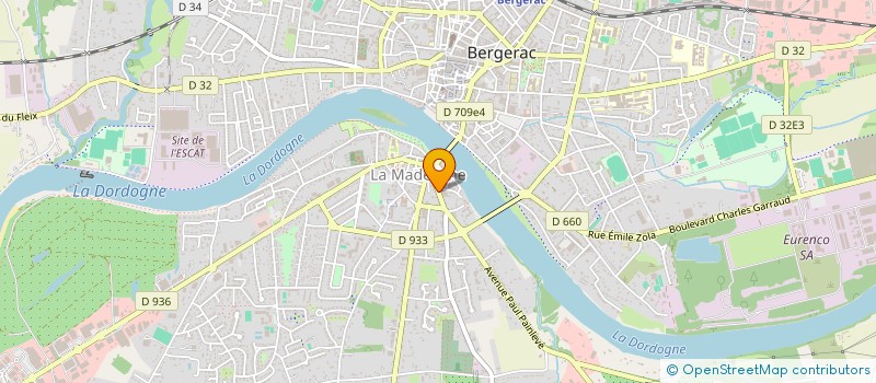 localisation de l'entreprise FEEL GOOD PRO à BERGERAC