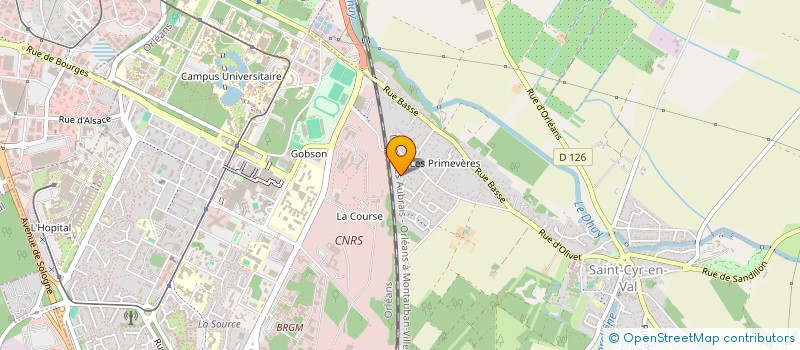 localisation de l'entreprise FEEL HARMONIKER  SAINT-CYR-EN-VAL