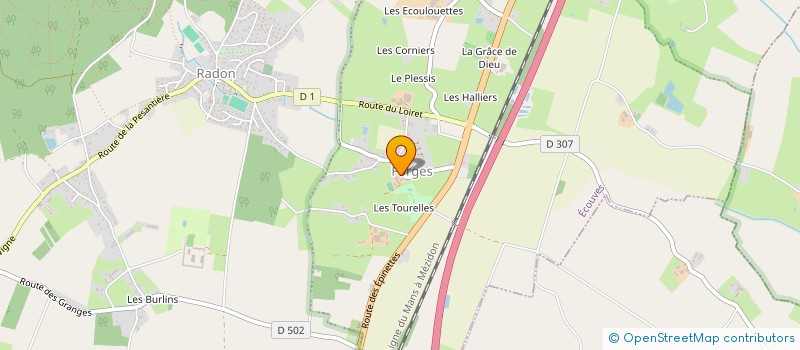 localisation de l'entreprise FEEL HORSE à ECOUVES