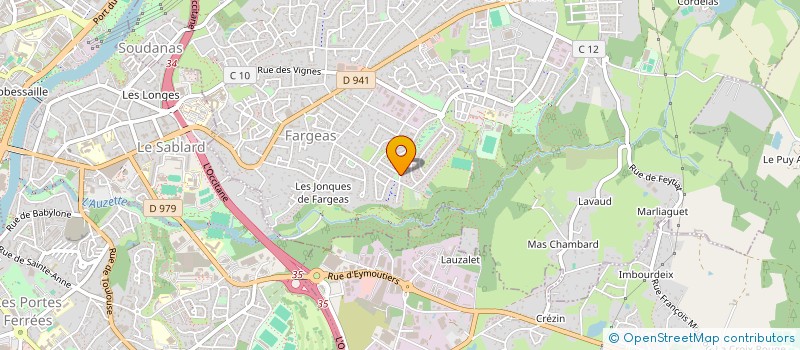 localisation de l'entreprise FEEL HUMAN à PANAZOL