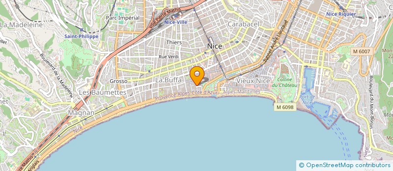 localisation de l'entreprise FEEL'IN à NICE