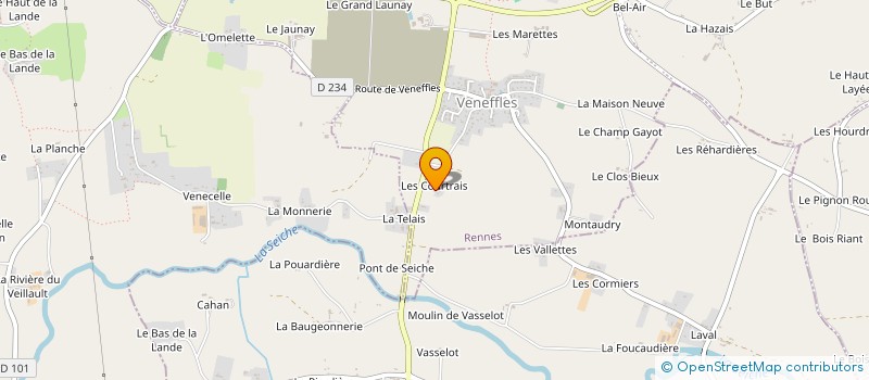 localisation de l'entreprise FEEL & LEAD POSITIVE  CHATEAUGIRON