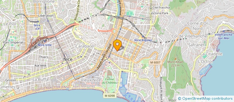 localisation de l'entreprise FEEL'N BEAUTY EVOLUTION à NICE