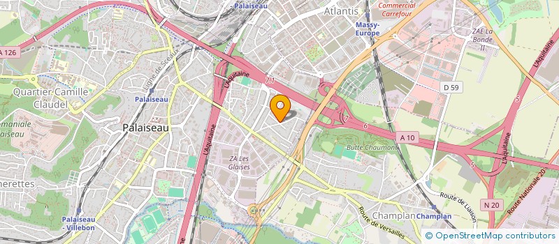 localisation de l'entreprise FEEL PILATES à PALAISEAU