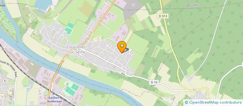 localisation de l'entreprise FEEL THE BEAT MUSIC  COURCELLES-SUR-SEINE