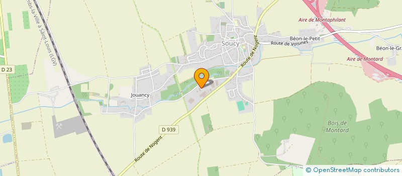 localisation de l'entreprise FEELCROP  SOUCY