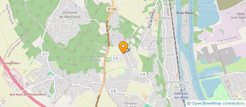 localisation de l'entreprise FEELEAD  VILLENNES-SUR-SEINE