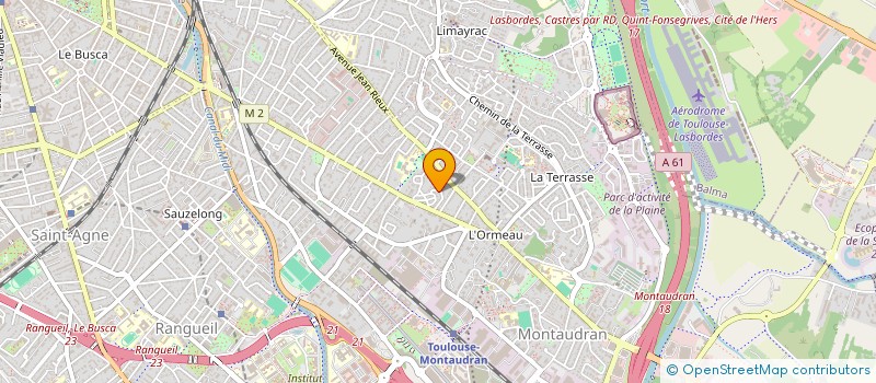 localisation de l'entreprise FEELEAN  TOULOUSE
