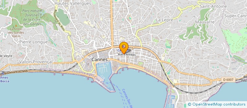 localisation de l'entreprise FEELGOOD à CANNES