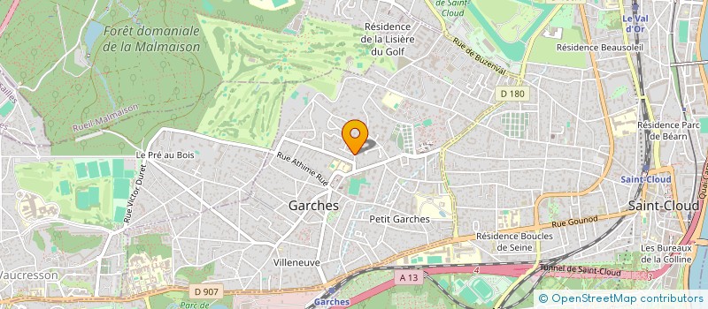 localisation de l'entreprise FEELIFE à GARCHES