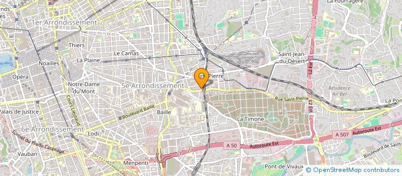localisation de l'entreprise FEELING à MARSEILLE